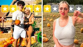 1 Star vs 5 Star Pumpkin Patch!! *SHOCKING DIFFERENCES*