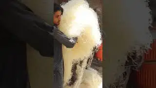 Ecofriendly Wood Wool: The Secret of Air Coolers #ecofriendlycooling #ytshorts #satisfying