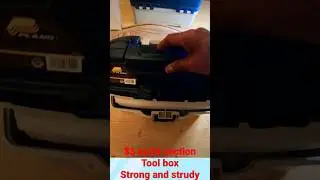 $5 multi section tool box strong and strudy|