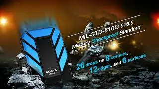 Adata Shock Proof & Water Proof Portable Harddrive