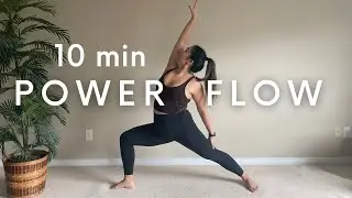 10 MIN Power Flow | Sculpt & Sweat