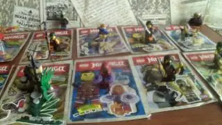 Обзор на всю коллекцию журналов по Ninjago