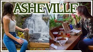 Breathtaking Waterfalls and the BEST Vegan Food - Asheville, NC Travel Guide (On a budget)