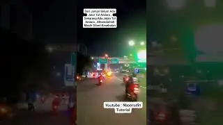 Pintu tol Baru Andara depok #viralvideo