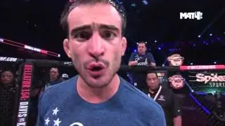 Андрей Корешков после боя с Бенсоном Хендерсоном =)