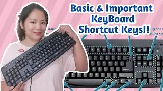 Important and Basic KEYBOARD Shortcut Keys |Gets Hobbies