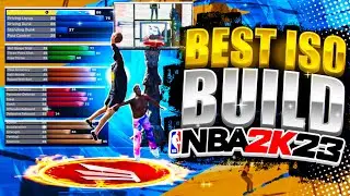 MY REBIRTH INSIDE-OUT PLAYMAKER ISO BUILD IS INSANE on NBA 2K23! BEST ISO BUILD in 2K23