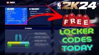 NBA 2K24 FREE LOCKER CODES TODAY