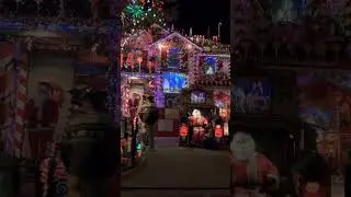 House wins best Christmas Display #christmas