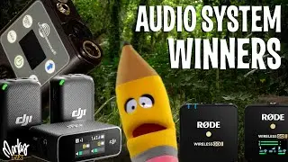 Wireless Audio Recorder and microphone Winners, Rode, DJI, Lectrosonics