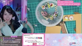 ⚠Scream/絶叫注意💀[EN/日本語] #2 MINIATURE HOUSE MAKING  超不器用女がミニチュア寿司屋作り - March 4th, 2025