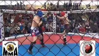 Mistrzostwa Polski MMA 2013 Kozikowski Janusz vs  Czarnecki Damian