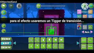 Portal funcional en Geometry Dash tipo Minecraft