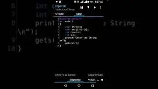 string is pangram or not in C