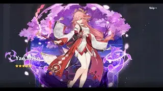 Genshin Impact | Yae Miko roll Feb 17 2022