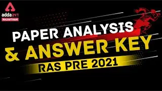 RPSC RAS Pre 2021 | RPSC RAS 27 Oct 2021 Detailed Paper Analysis | RPSC RAS Answer Key 2021