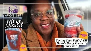 Trying Taco Bell’s NEW Double Berry Freeze + Car Chat! Happy 2024✨ | SIPPING WITH JACK