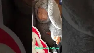 Кукла сплюшка в костюме зайки