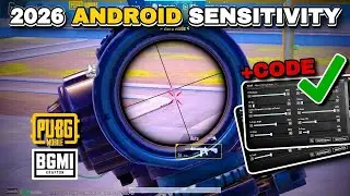 Pubg mobile sensitivity settings 2026 android 🔥 all samsung sensitivity settings ✅ + code