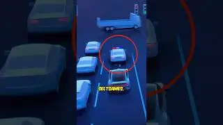 Tesla DETECTS CAMOUFLAGED POLICE CAR! 🚓
