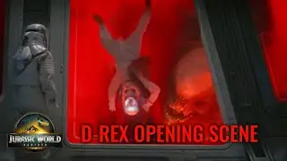 D-Rex Lab Incident Opening Scene - Jurassic World: Rebirth (from Trailers and Teasers)