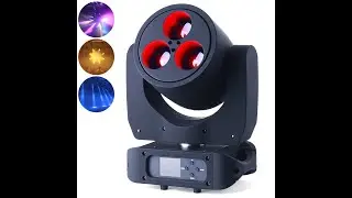 3pcs 60W RGBW OSRAM 4IN1 LED Moving Head Light MS-MH360