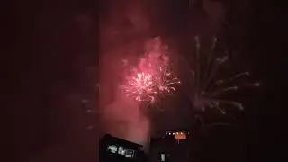 FIREWORKS DISPLAY BBM-SARAH PROCLAMATION RALLY AT AMORANTO STADIUM 14 FEB. 2022