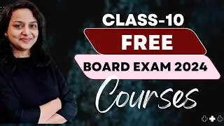 Important Announcement Class 10 Free Course Launch for Board Exam 2025