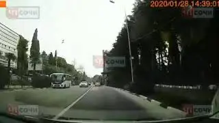 ДТП на Курортном проспекте в Сочи