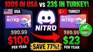 How to buy Discord Nitro for a Cheap Price ! (2026 method Turkish region)