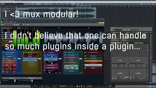 Mutools Mux Modular as Mastering Desk