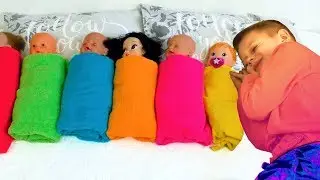 Andy Pretend Play with Dolls, Are you sleeping brother John by Andy kids show for kids