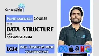 Infix, Postfix & prefix Conversions | Lc - 34