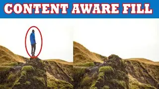 Content aware fill & Move Tools || Remove objects from photo || Adobe Photoshop tutorials