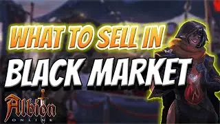 Which Items Sell BEST in BLACK MARKET | Albion Online Crafting