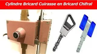 TUTO changer un cylindre bricard supersurete en cylindre bricard chifral