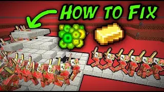How to FIX Zombie Piglin Gold Farms after NERF... (after 1.21.5 update)