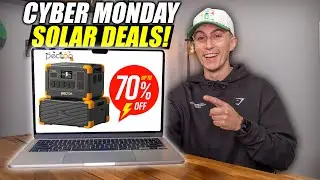 Cyber Monday Solar Deals You CAN'T Miss! - EG4, Pecron, Anker SOLIX, BLUETTI & More...