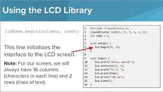 Arduino: The LCD library & the millis command