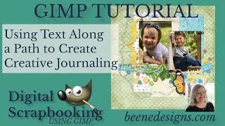 GIMP (a Photoshop alternative): Text Along a Path