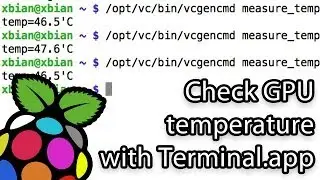How to read Raspberry Pi GPU temperature?