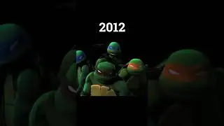 Evolution Of Tennage Mutant Ninja Turtles 1987-2018 