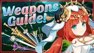 COMPLETE Nilou Weapons Build Guide! | Genshin Impact