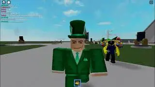 Bobux Man is getting chased by beggars in Ragdoll Engine