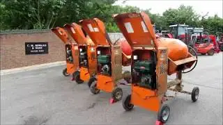 BELLE XT 100 CEMENT MIXERS WORKING DEMO