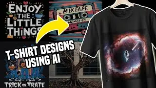 Create T Shirt Designs using Ai | GFX Tutorials