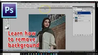 Lesson 3 Adobe Photoshop for Beginner: How to Change Background