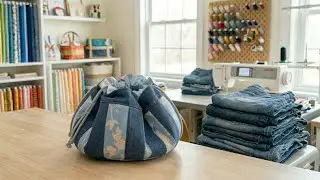 Шьем  из джинсов! DIY denim! Upcycling!