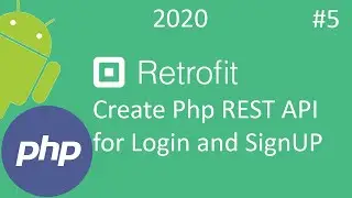 Retrofit Tutorial Part 5 – PHP Login rest API for android - Android Studio Tutorial