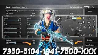 NEW UPDATE 3.3 !!🔥BEST SENSITIVITY CODE+CONTROL SETTINGS BGMI/PUBG MOBILE | BGMI AFTER UPDATE 3.3